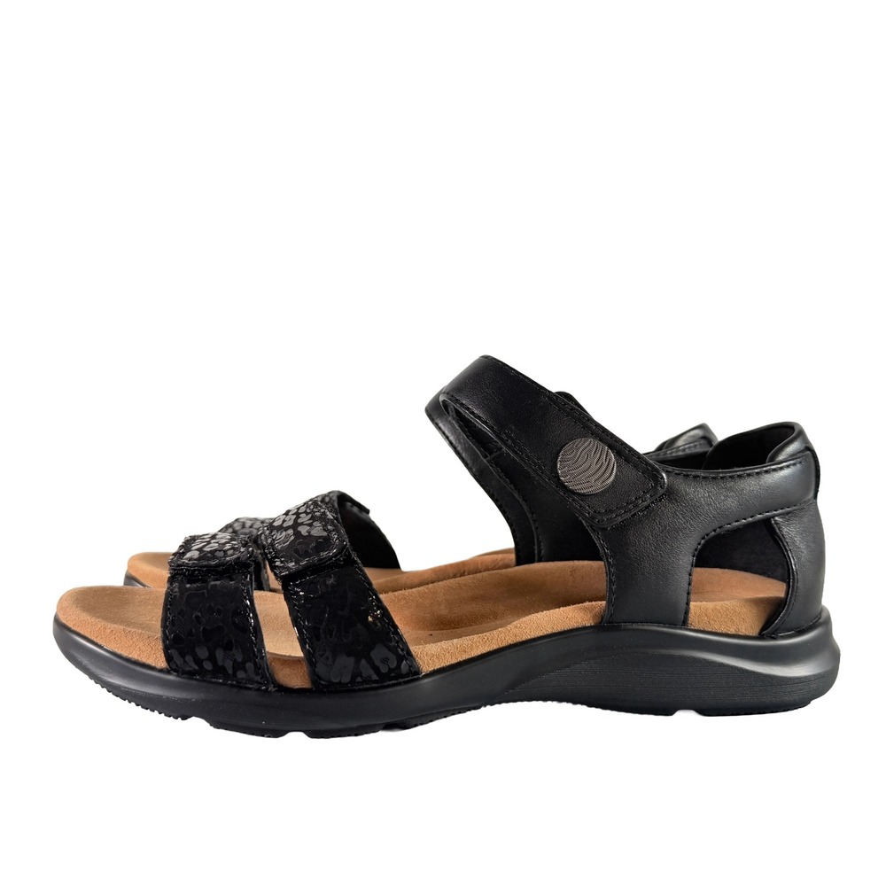 Clarks Kylyn Strap Womens Sandal Black Combi‎ Size 7 M 26159103